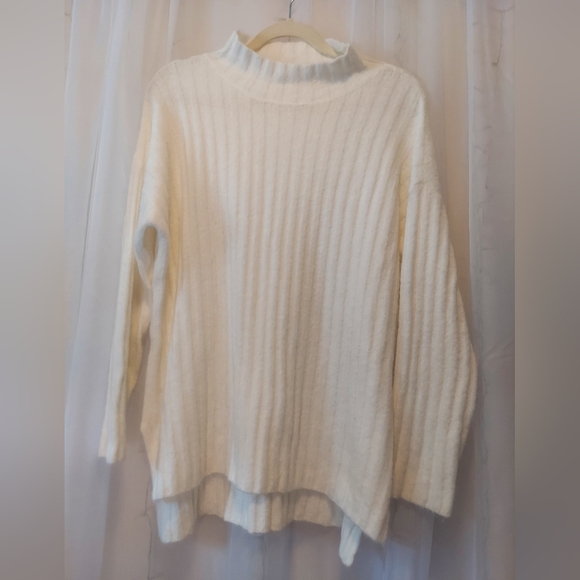 Altard State Oversized Soft Mock Neck Sweater - Picture 1 of 5